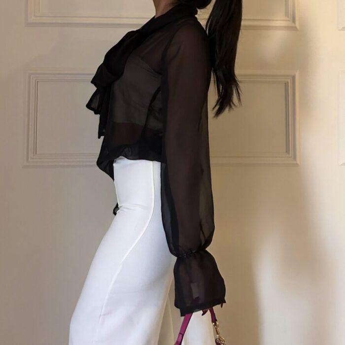 Sheer Bow Top